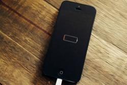 What to do if the iPhone is turned off before the battery is completely discharged
