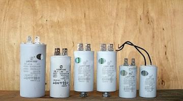 How to choose capacitors to start an electric motor